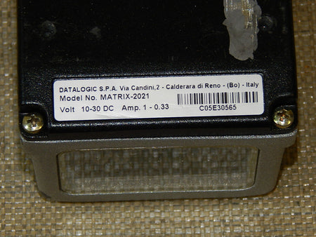  DATALOGIC Matrix-2000 Matrix-2021 Barcode Laser Scanner used