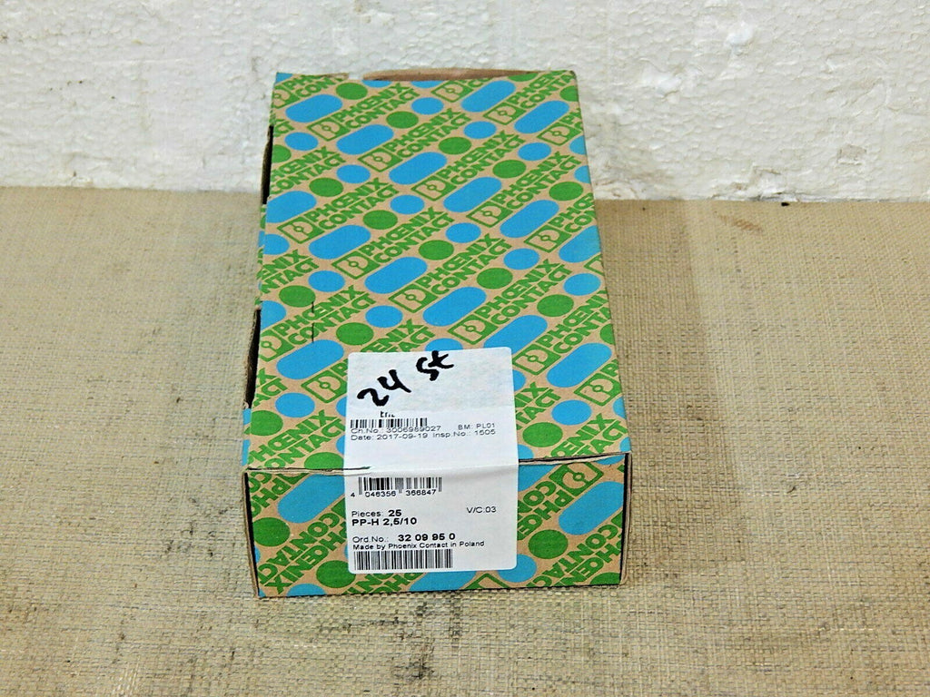  24 Stück Phoenix Contact COMBI-Stecker PP-H 2,5/10 Leiterplattensteckverbinder 
