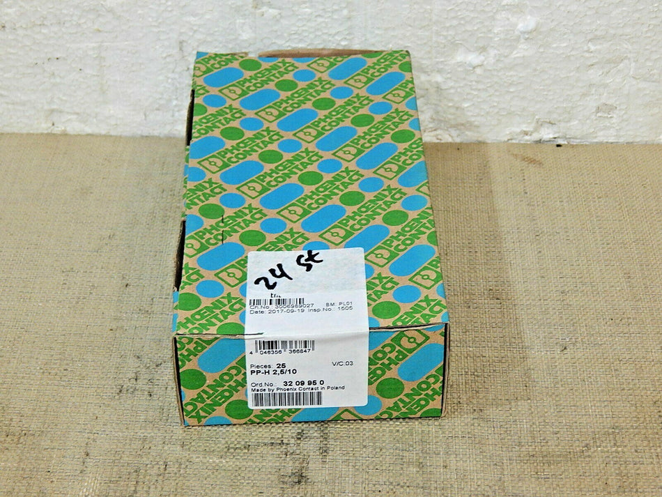  24 Stück Phoenix Contact COMBI-Stecker PP-H 2,5/10 Leiterplattensteckverbinder 