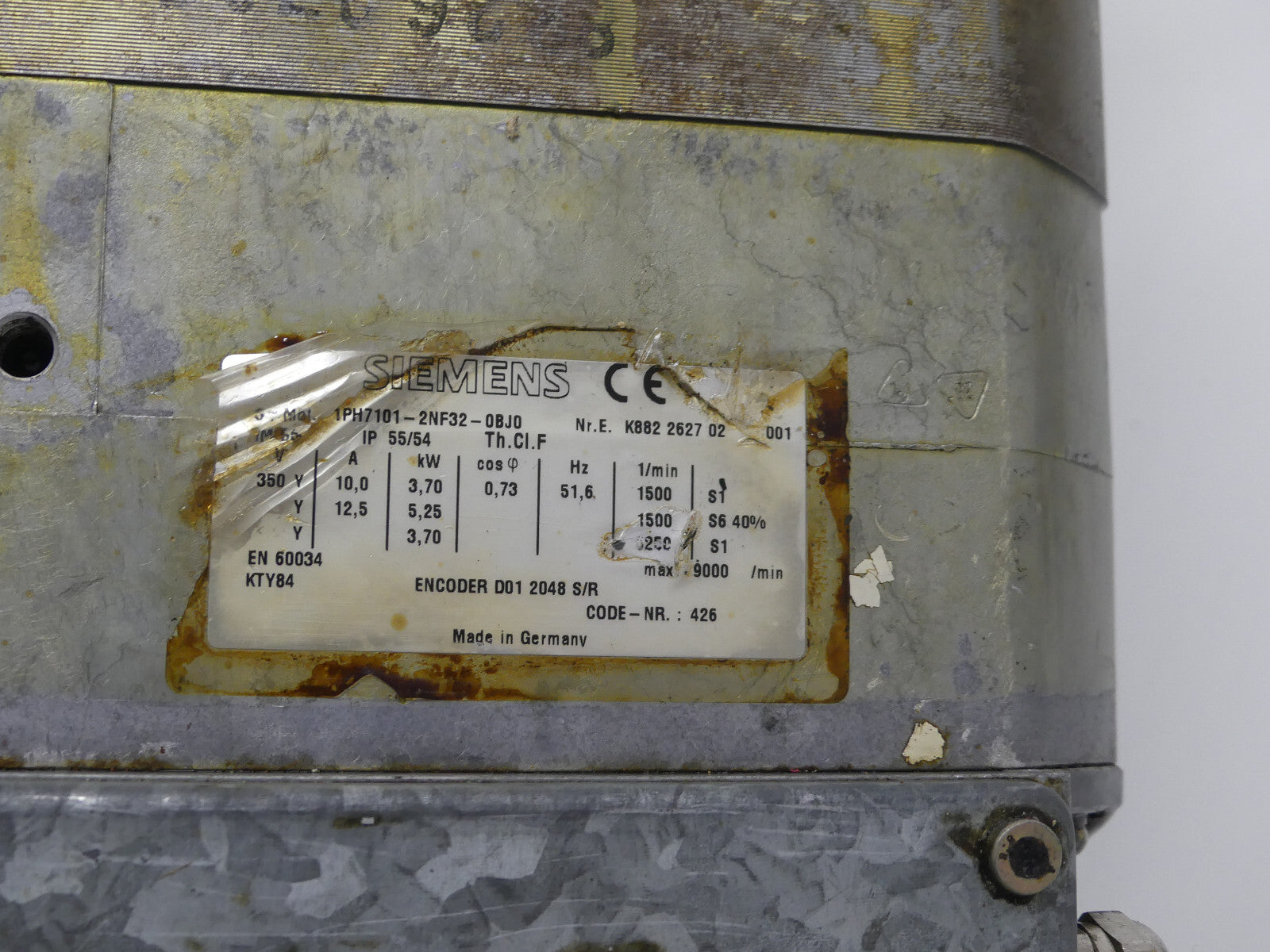 siemens 1PH7101-2NF32-0BJ0  (leicht beschädigt)