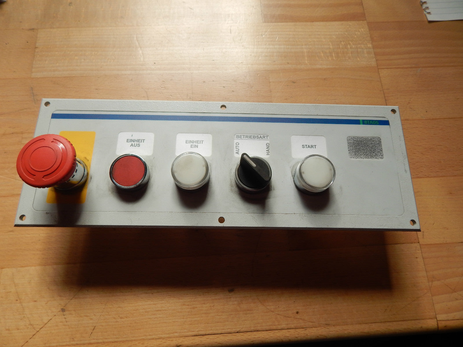 Indramat BTA05.2-WS  Bedientafel