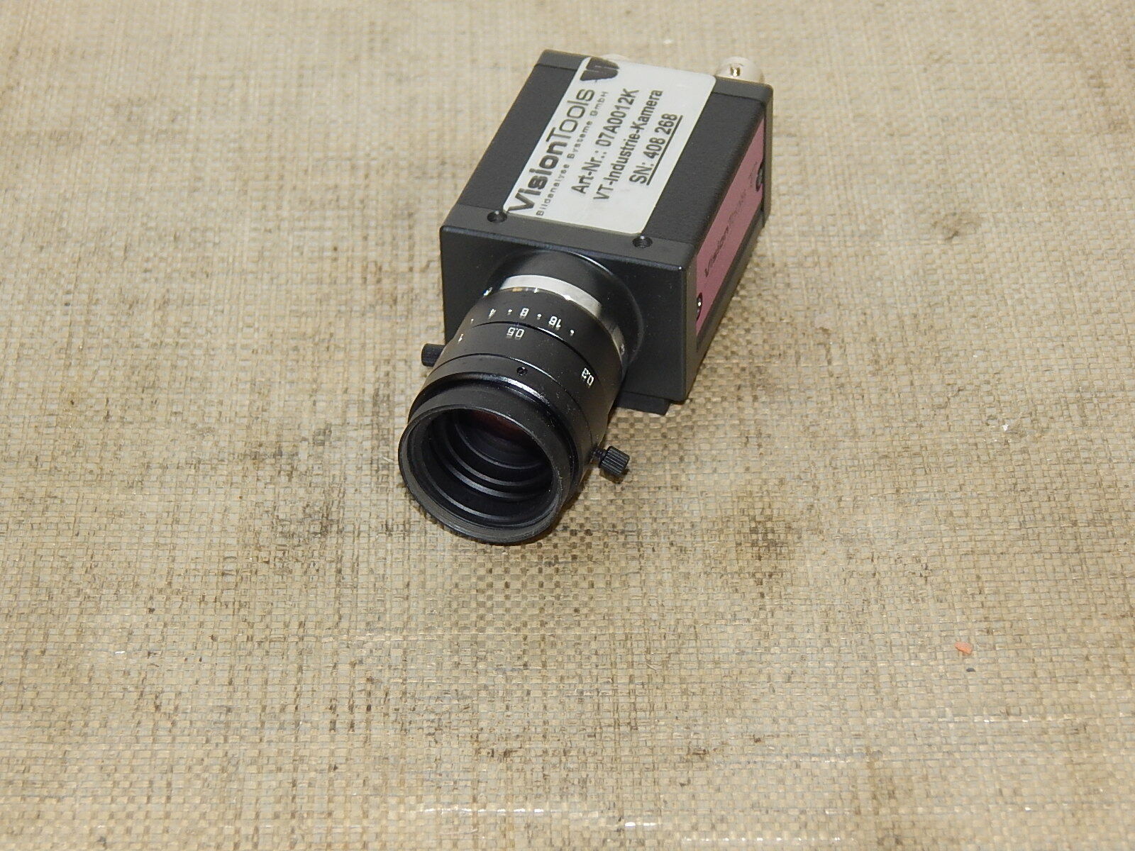  VISIONTOOLS  07A0012K VISION TOOLS VT-Industrie-Kamera used