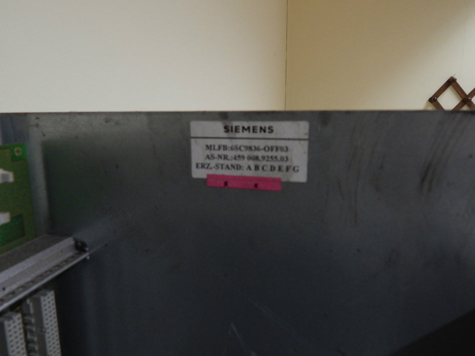 Siemens Sinumerik Baugruppenträger 6SC9836-0FF03