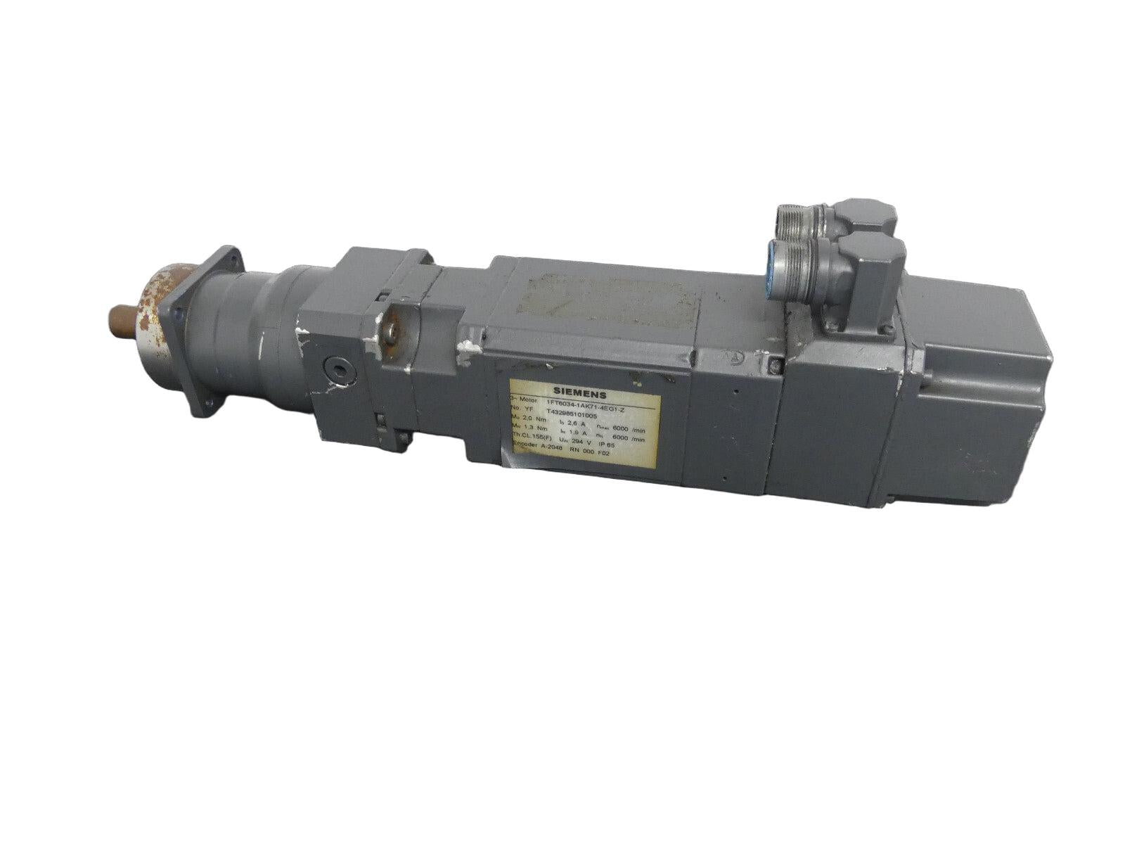 Siemens  1FT6034-1AK71-4EG1-Z, 1FT6 034-1AK71-4EG1-Z s.Bilder s.Bilder
