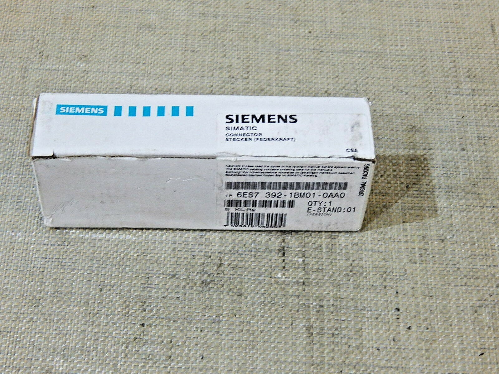SIEMENS 6ES7392-1BM01-0AA0, SIMATIC  Frontstecker 
