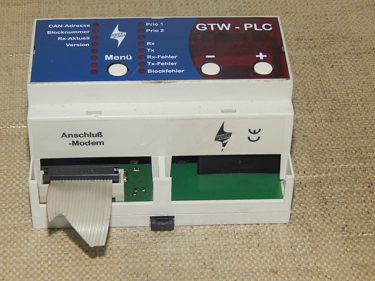 WURM Steuergerät GTW-PLC  Kühlstellenregler V1.20 Used