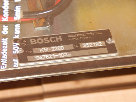Bosch KM 2200  Kondensatormodul 047521-103