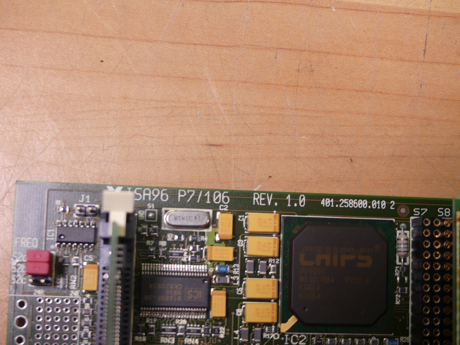 AMT ISA 96 P7/106 REV.1.0 401258600.010 2  CPU
