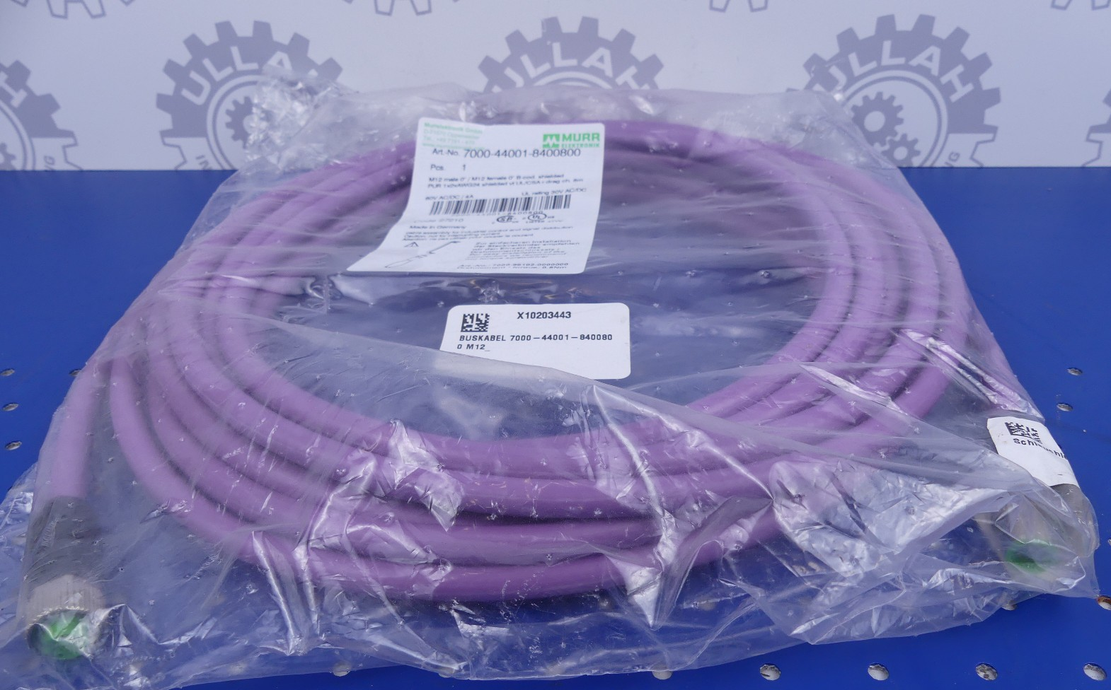 Murr Elektronik Buskabel 8m/M12 7000-44001-8400800