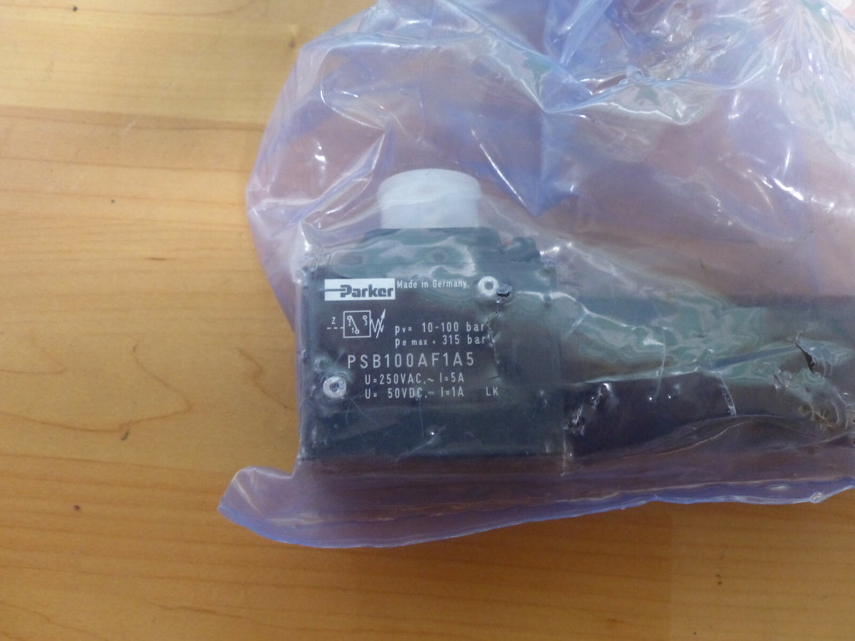 Parker PSB 100AF1A5 Hydraulikventil Druckschalter 10-100bar s.Bilder