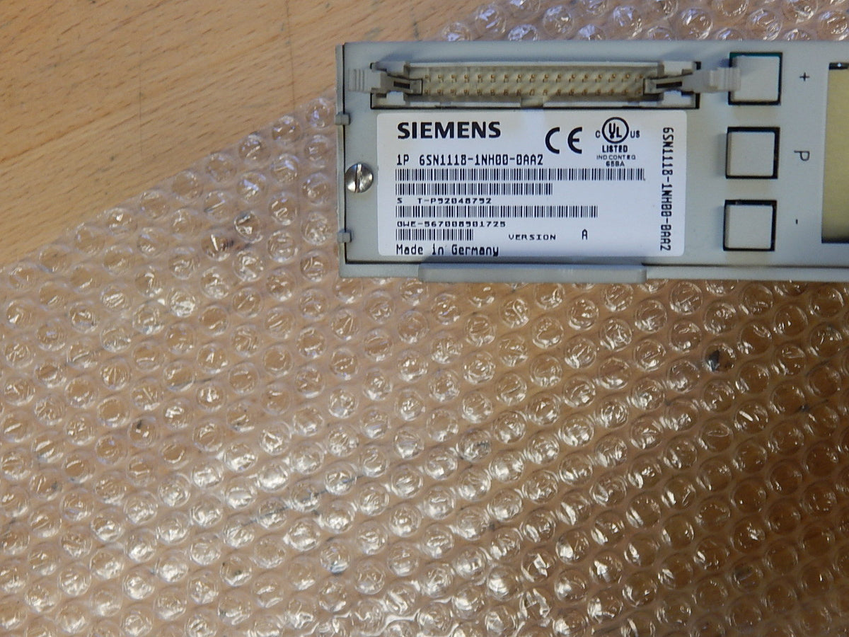 Siemens 6SN1118-1NH00-0AA2 / 6SN1 118-1NH00-0AA2 Version A