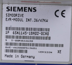 Siemens Simodrive E/R-Modul INT. 36/47 KW   6SN1145-1BA02-0CA0