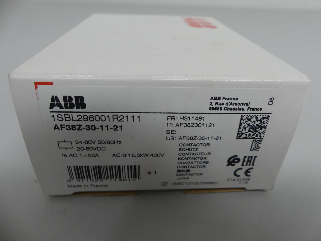 ABB 1SBL296001R2111 AF38Z-30-11-21