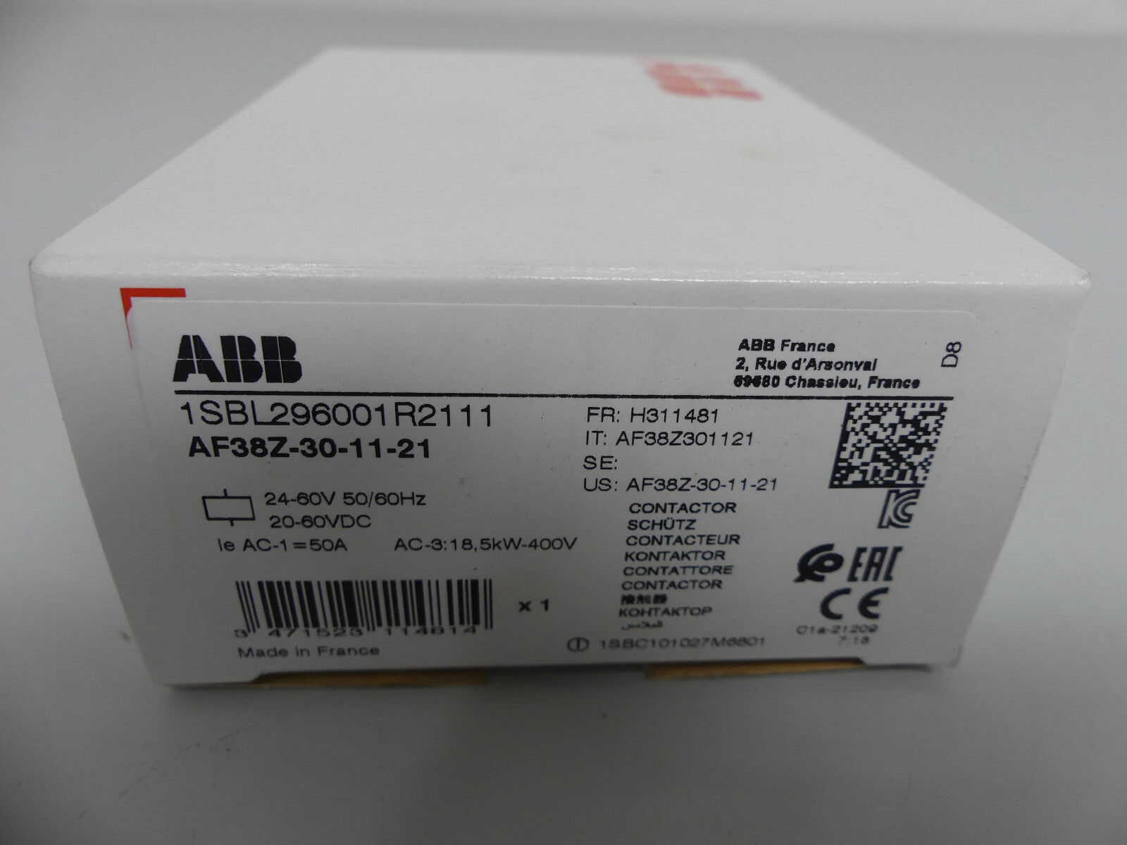ABB 1SBL296001R2111 AF38Z-30-11-21