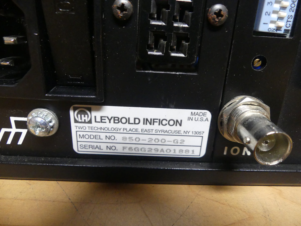 Leybold Inficon IG3 Digitaler Vakuummess-Controller 850-200-G2