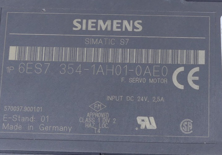 Siemens Simatic S7  6ES7 354-0AH01-0AE0  6ES7354-0AH01-0AE0  deff.