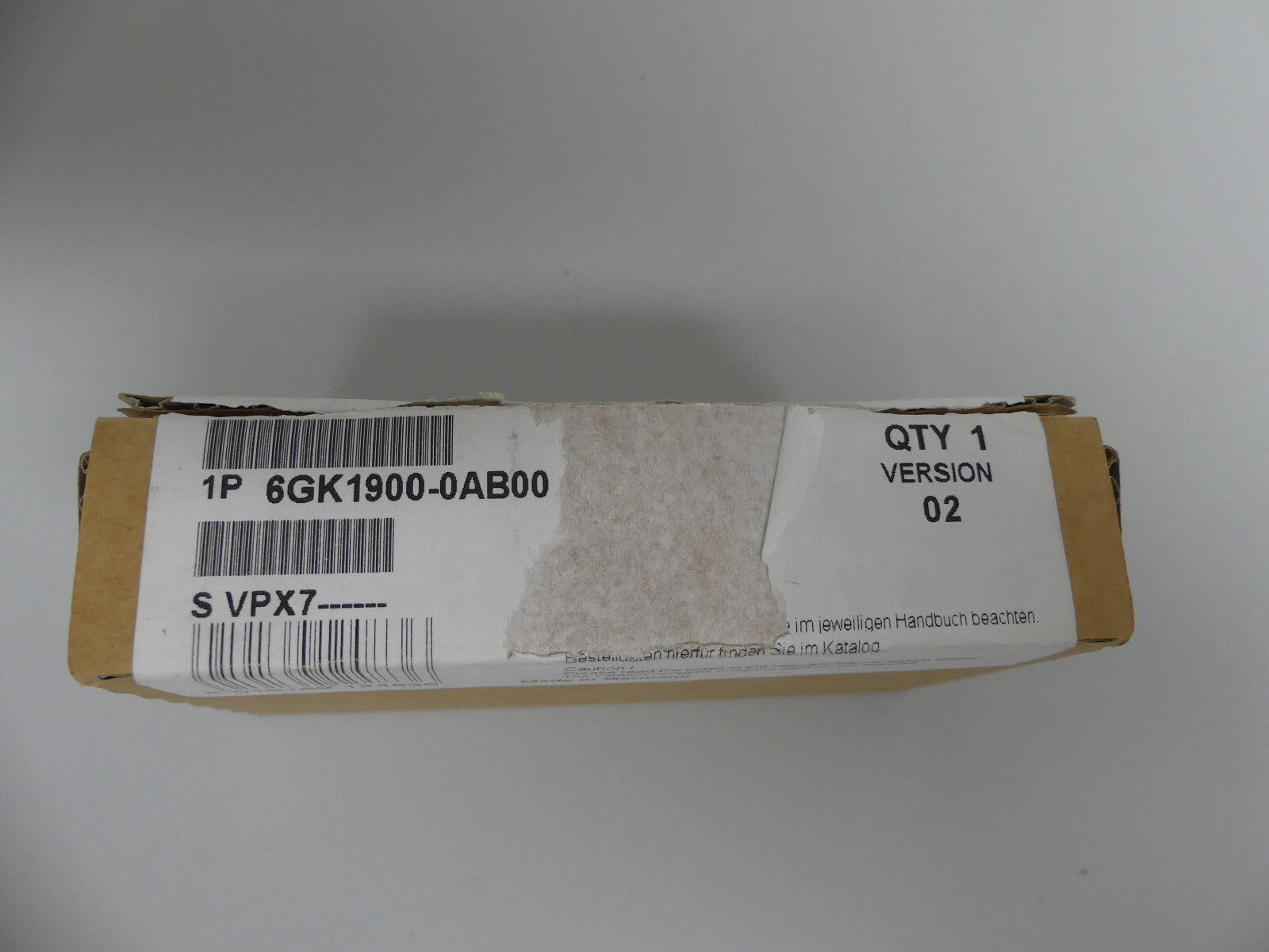 2x Siemens  C-Plug 6GK 1900-0AB00