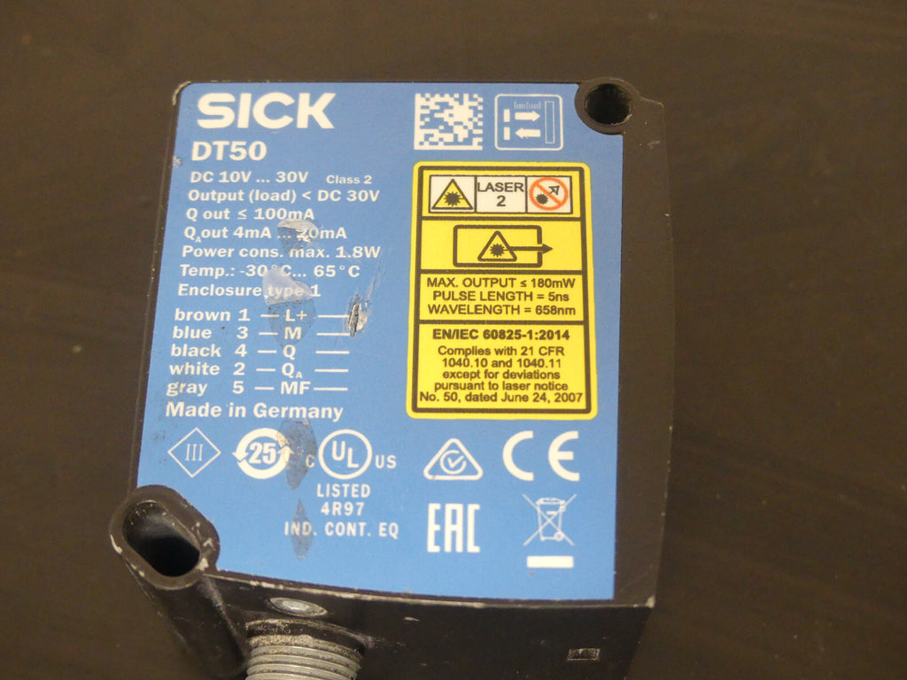 Sick Distanzsensor DT50-P1113 used