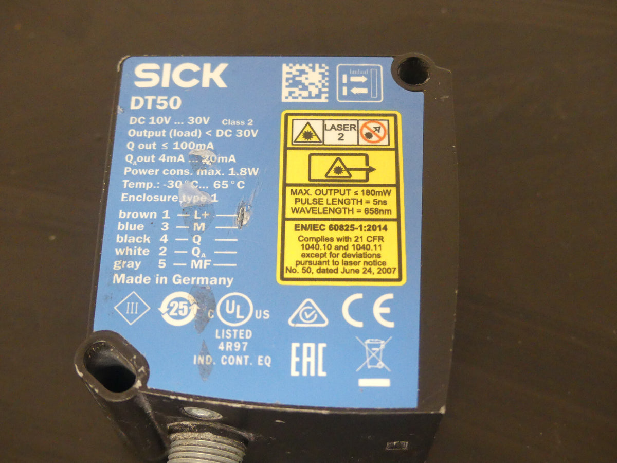 Sick Distanzsensor DT50-P1113 used