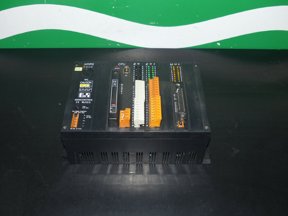 B&R NT/PS + CPU + E16A+MAEB (leicht beschädigt) S. Bilder