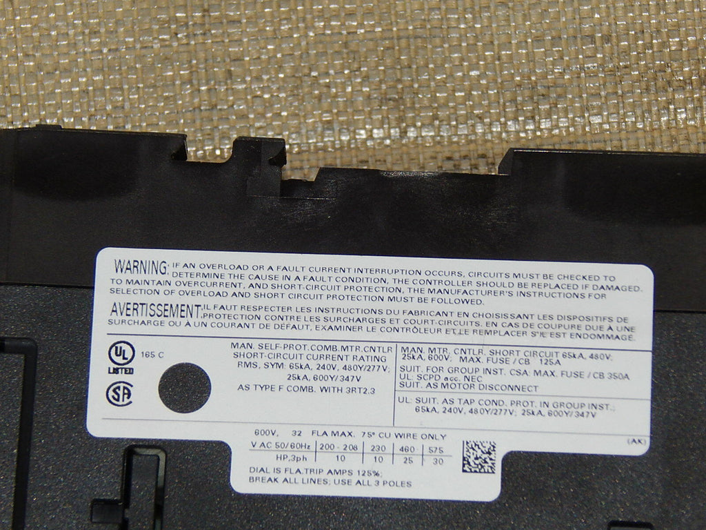 Siemens Leistungsschalter 3RV2031-4EA10 Neuwertig 