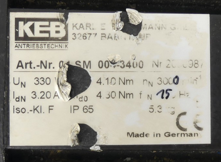 KEB 04.SM-004-3400