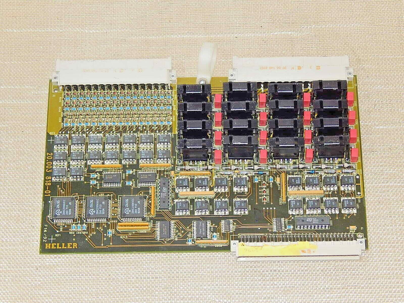 Heller Uni-Pro Steuerkarte 20.003 818-017   F14/92