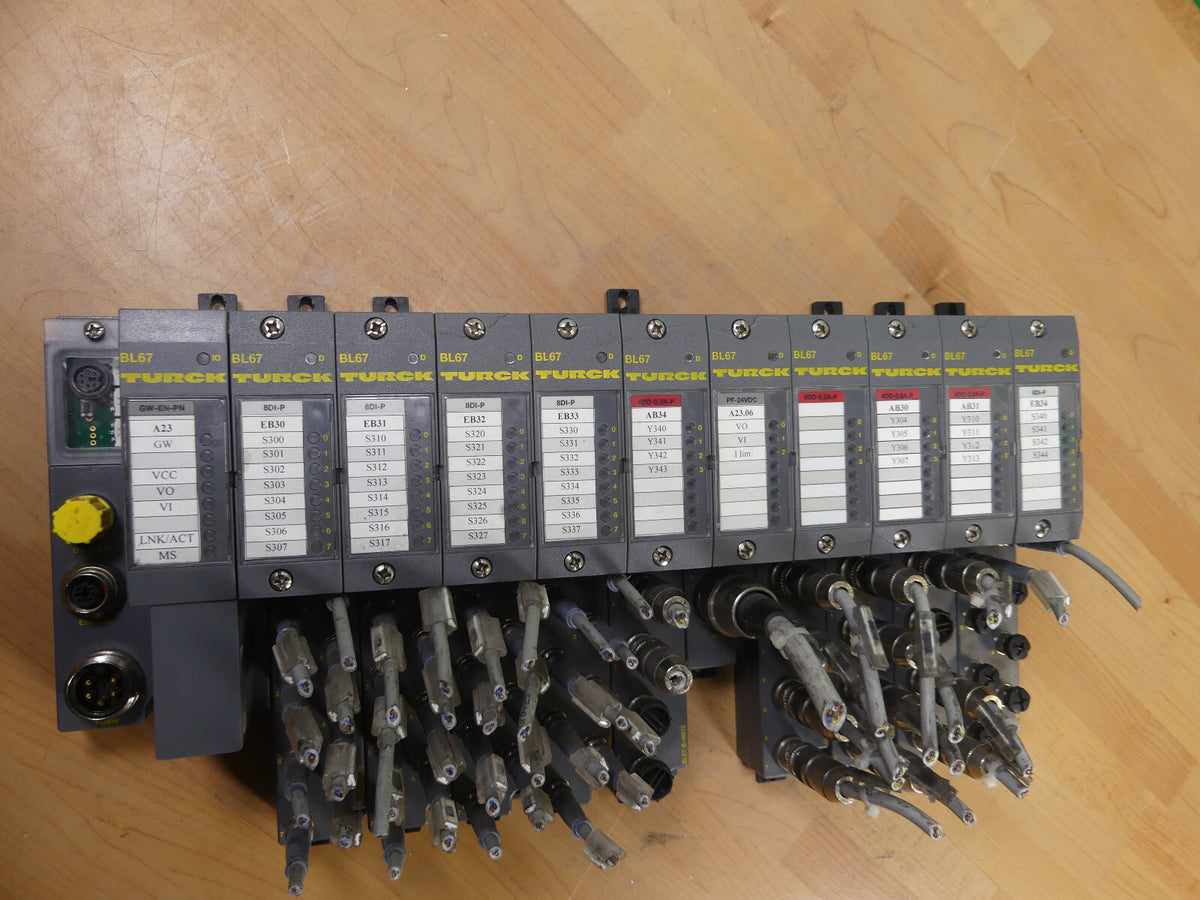 Turck BL67 BL67 GW-DP (1x) BL67 8DI-P (6x) BL67-4AI-V/I (5x) (s.Bilder)