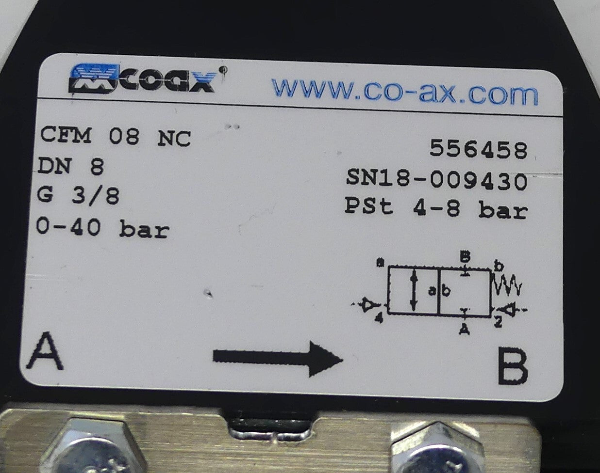 Coax CFM 08 NC  CFM08NC