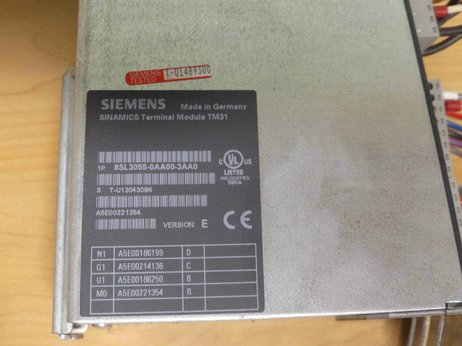 Siemens Sinamics 6SL3055-0AA00-3AA0