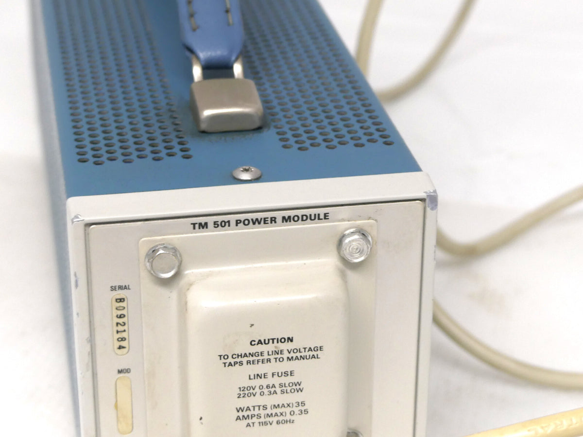 Tektronix PS 503 Triple Netzteil im TM 501 Leistungsmodul