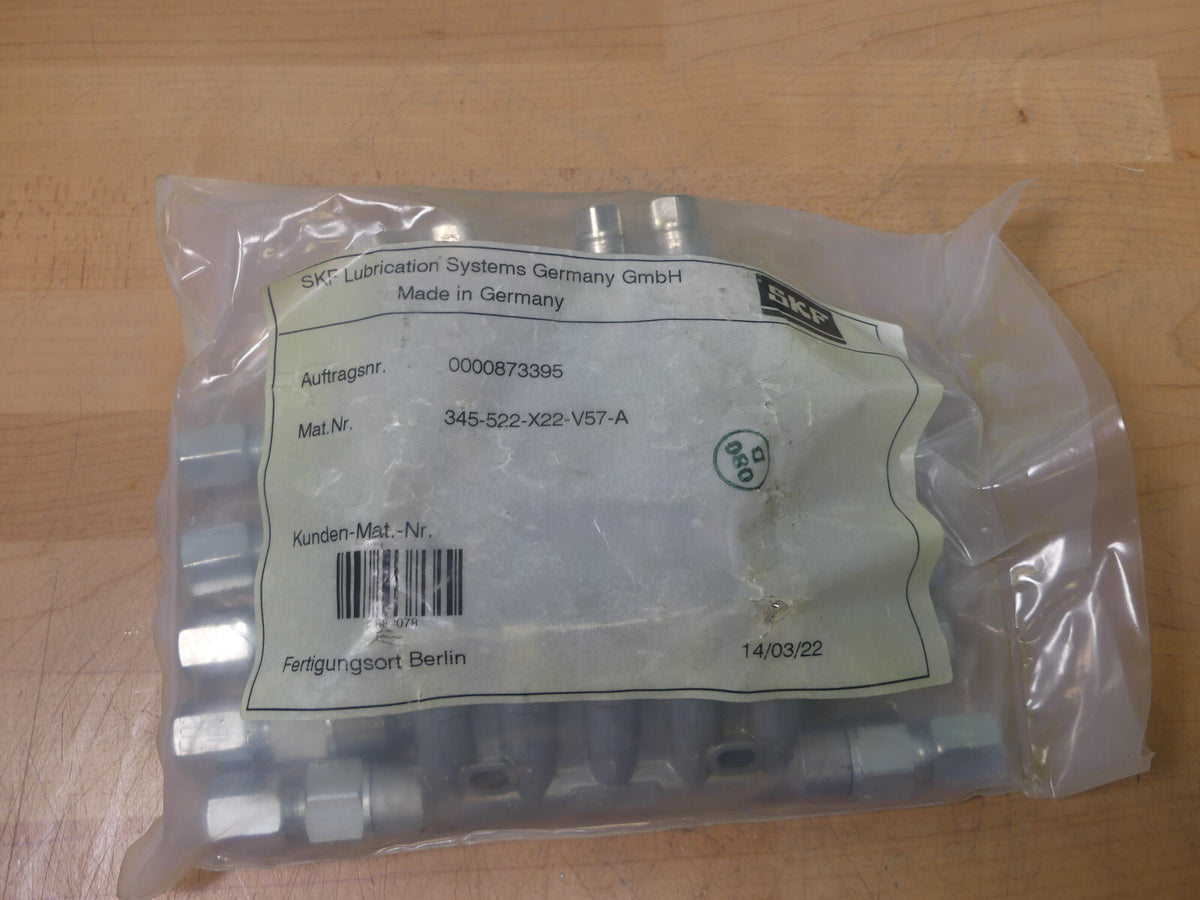 5X SKF 345-522-X22-V57-A   Kolbenverteiler