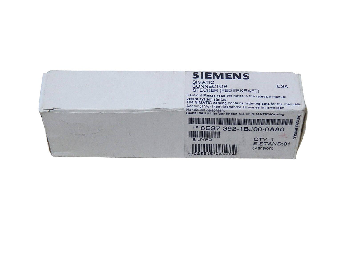 Siemens Simatic S7 6ES7 392-1BJ00-0AA0 //6ES7392-1BJ00-0AA0 E:01  New