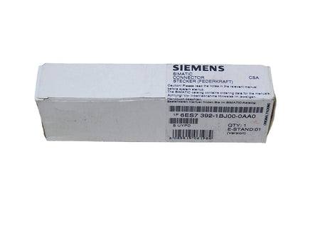 Siemens Simatic S7 6ES7 392-1BJ00-0AA0 //6ES7392-1BJ00-0AA0 E:01  New