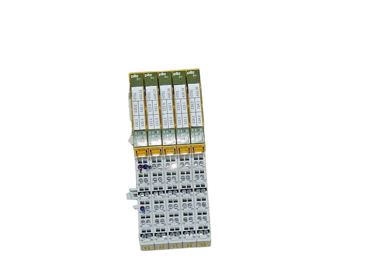 5x PILZ PSSu E S 4DI Elektronikmodul 312400  used