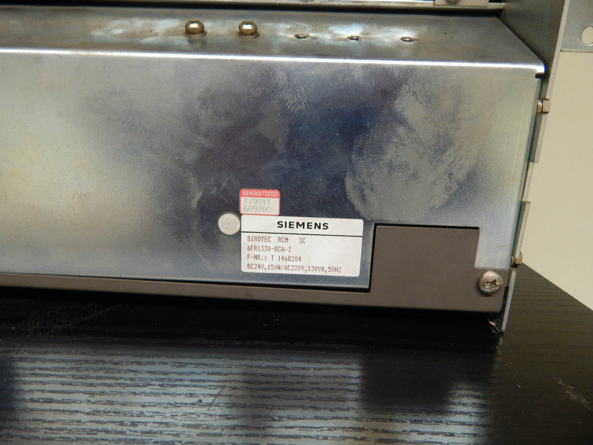 Siemens Sirotec RCM  3C 6FR1330-0CA-Z