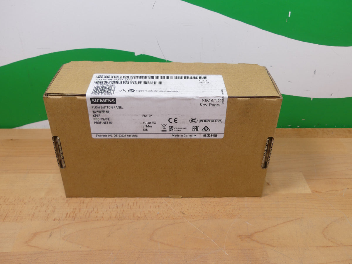 Siemens 6AV3688-3AF37-0AX0 PUSH BUTTON PANEL