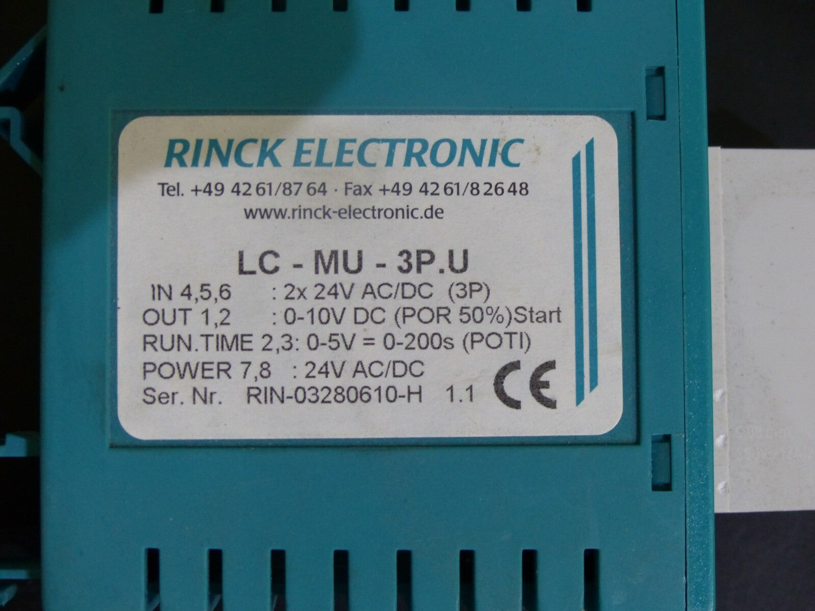 Rinck Electronic LC-MU-3P.U