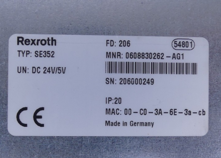 Rexroth SE352 0608830262