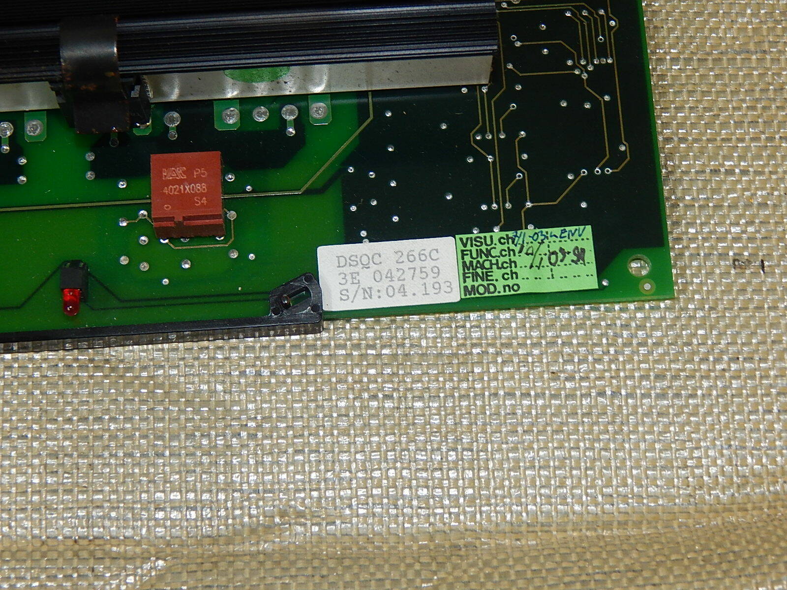 ABB Robotics DSQ 266C Typ: 3HAB 8798-1/2B Used