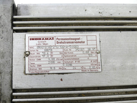 Indramat MAC090C-0-KD-2-C/130-A-1/S003 Servomotor