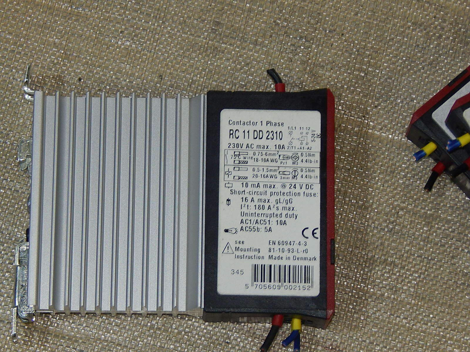  3x IC Electronic RC 11 DD 2310 Comat AC SC Contactor used