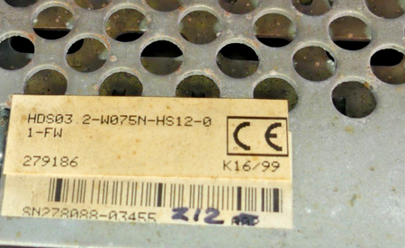 REXROTH HDS03.2-W075N-HS12-01-FW