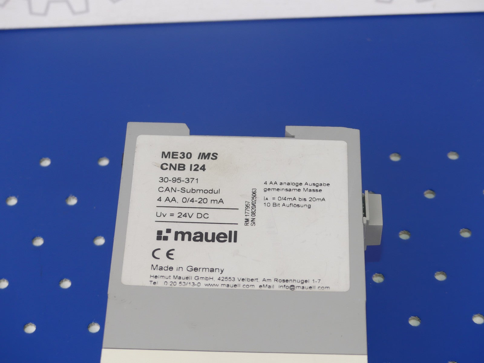 MAUELL ME30 IMS CNB I24