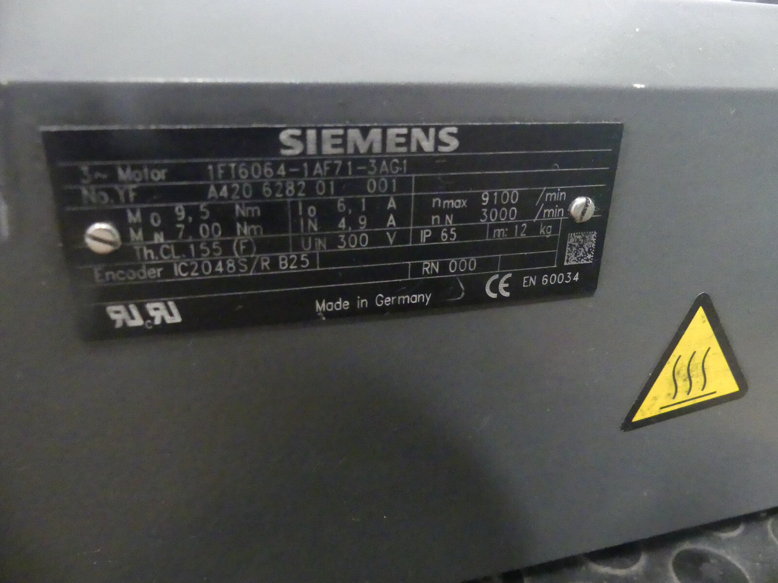 Siemens 1FT6064-1AF71-3AG1