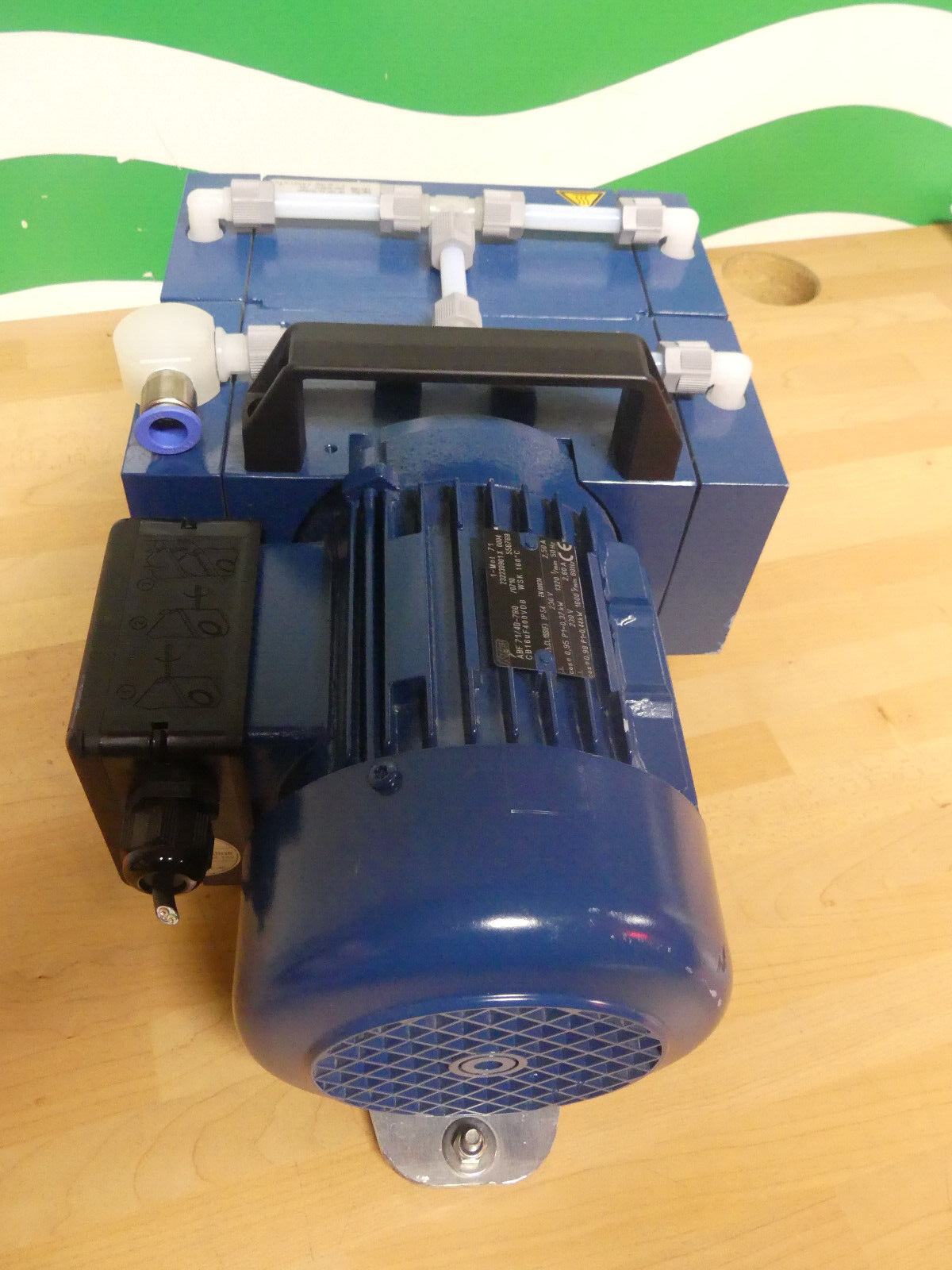 ILMVAC Membranpumpe 4000392-05  Ser.No.MP 1201 Ep-Multitest used s.Bilder