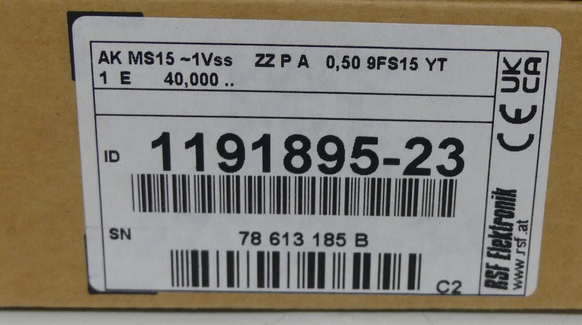 RSF Elektronik AK MS15-Vss  ZZ P A  AKMS15-VssZZPA  grating ruler reading