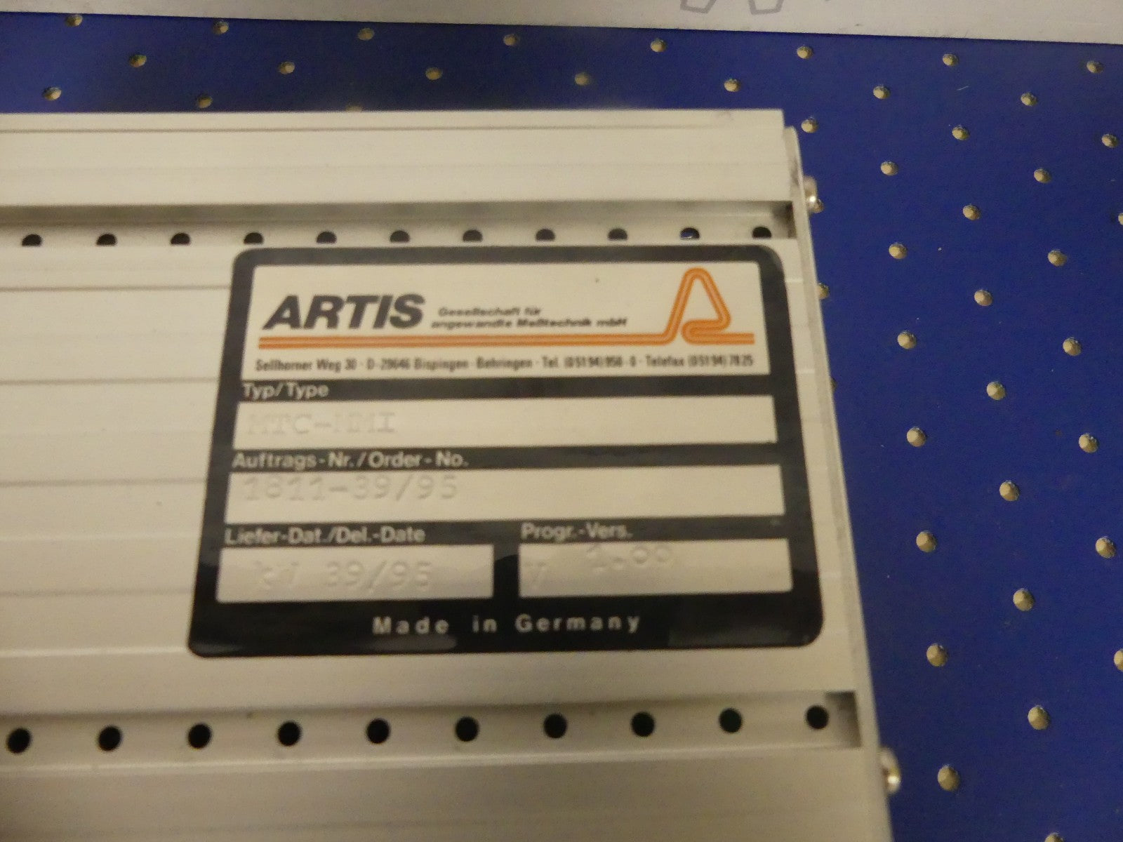 ARTIS MTC-MMI