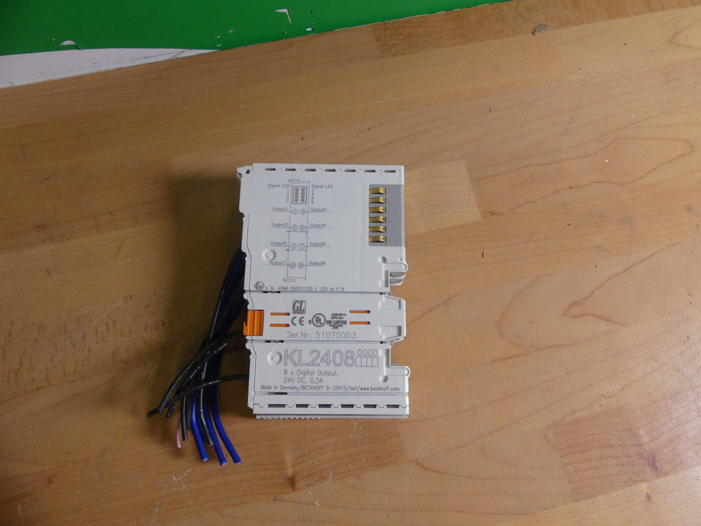 2x Beckhoff KL2408