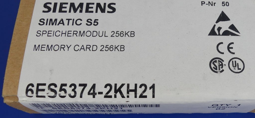 Siemens Simatic S5 Speichermodul 256 kB 6ES5 374-2KH21  6ES5374-2KH21